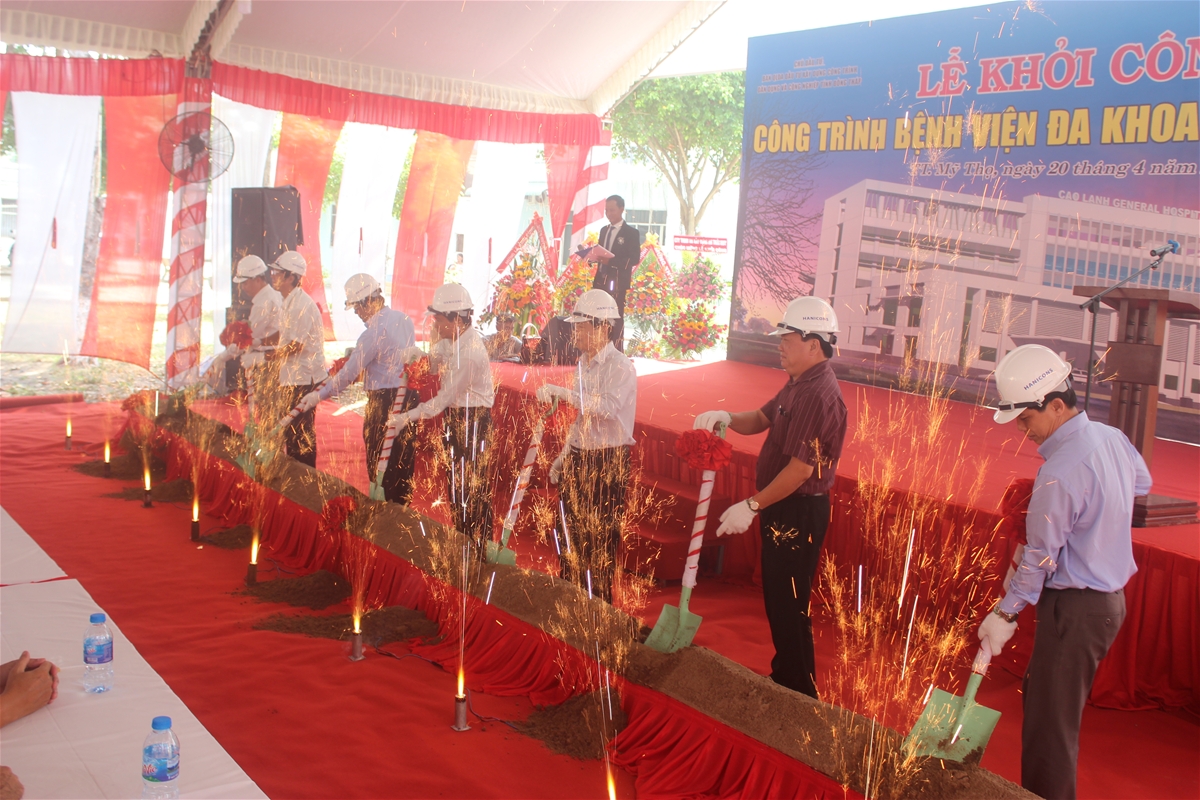 Lễ khởi công Bệnh viện Đa khoa huyện Cao Lãnh