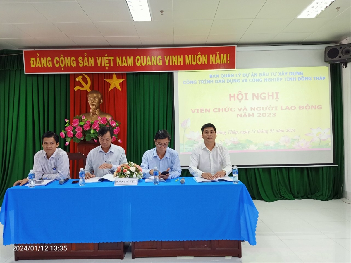 Hội nghị viên chức - Người lao động và tổng kết công tác năm 2023