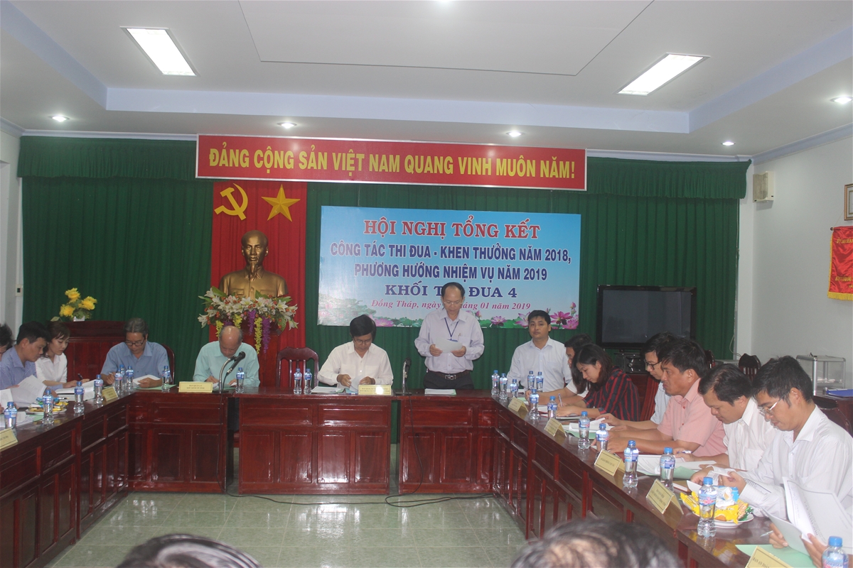 Hội nghị tổng kết công tác Thi đua – Khen thưởng năm 2018, phương hướng nhiệm vụ năm 2019