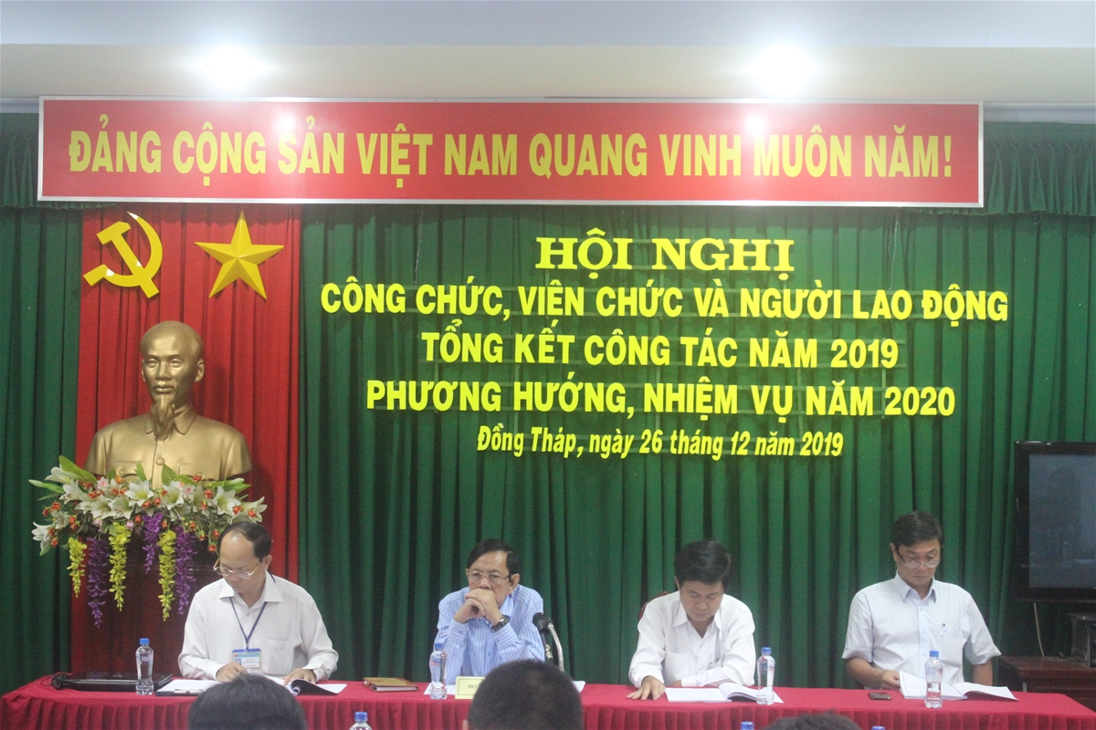 HỘI NGHỊ CÔNG CHỨC, VIÊN CHỨC NĂM 2020 