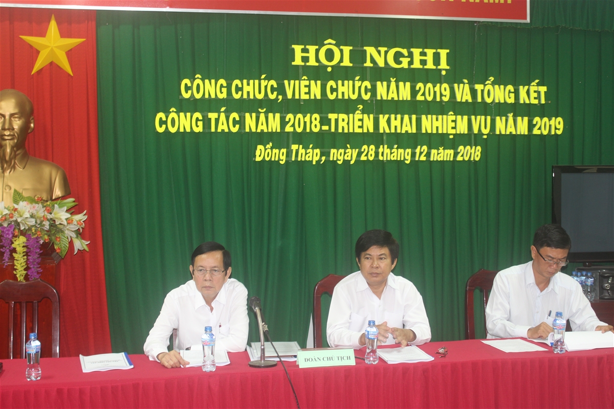 HỘI NGHỊ CÔNG CHỨC, VIÊN CHỨC NĂM 2019