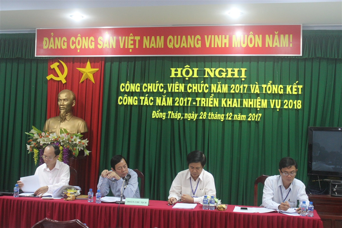 HỘI NGHỊ CÔNG CHỨC, VIÊN CHỨC NĂM 2018  