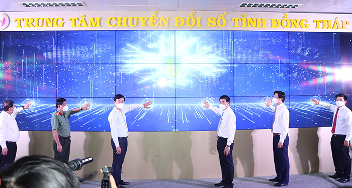 Khai trương Trung tâm Chuyển đổi số tỉnh Đồng Tháp