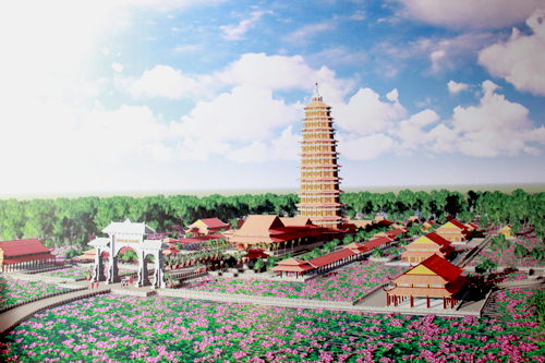 Khởi công xây dựng Đại Bảo tháp và Thiền viện Trúc lâm Tháp Mười.